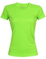 Dames Sportshirt  CONA SPORTS Evolution Tech Tee Lime